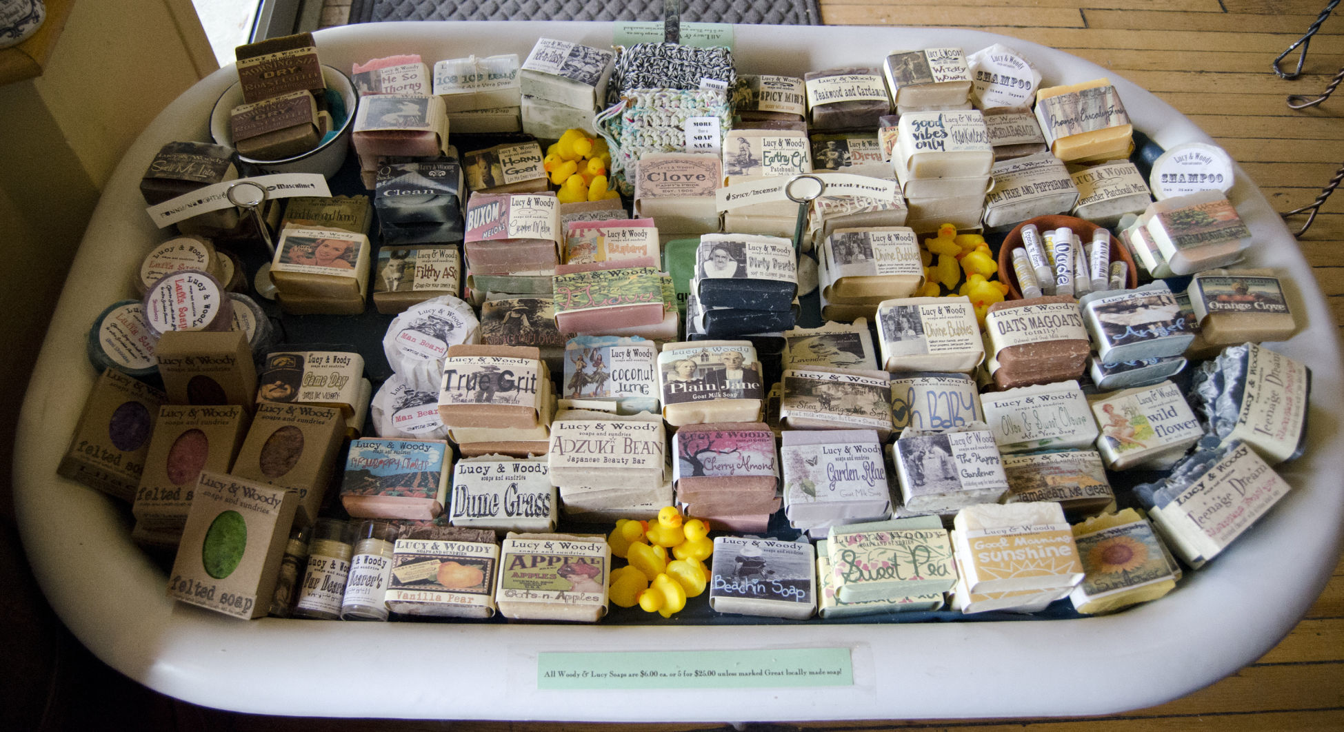 Handmade soaps